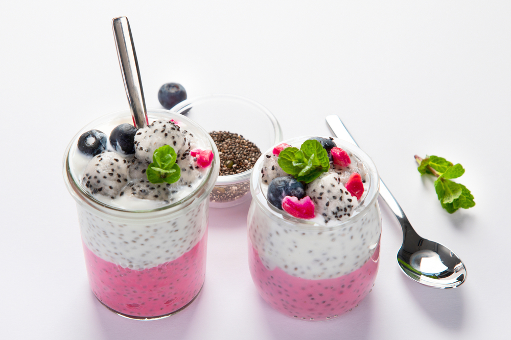 Chia puding na raňajky