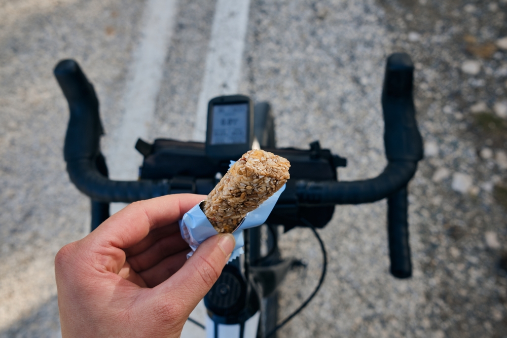 Energetická tyčinka pre cyklistov