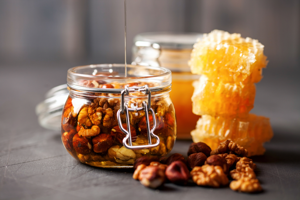 Recept na orechy v mede