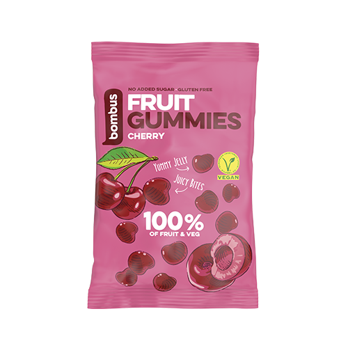 Bombus Fruit Gummies Čerešňa