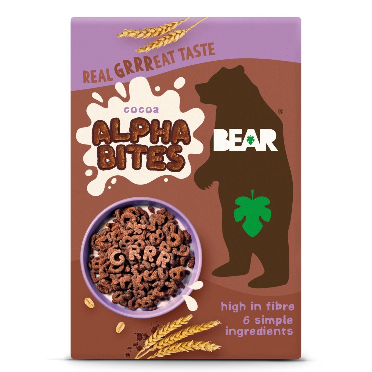 Kakaové písmenkové cereálie - Bear