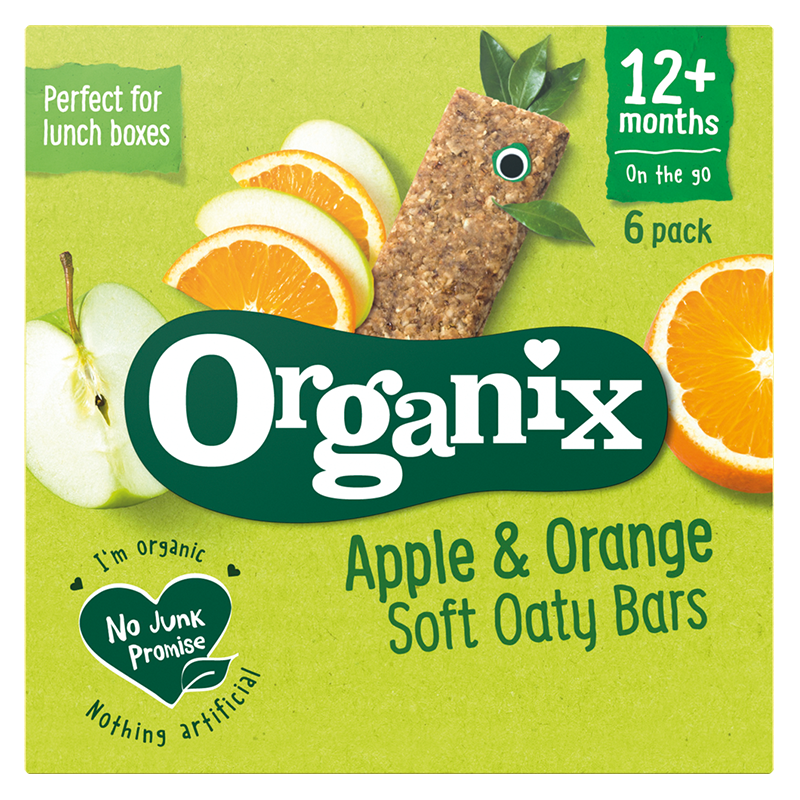 Jablkovo – pomarančové tyčinky (6x30g) - Organix