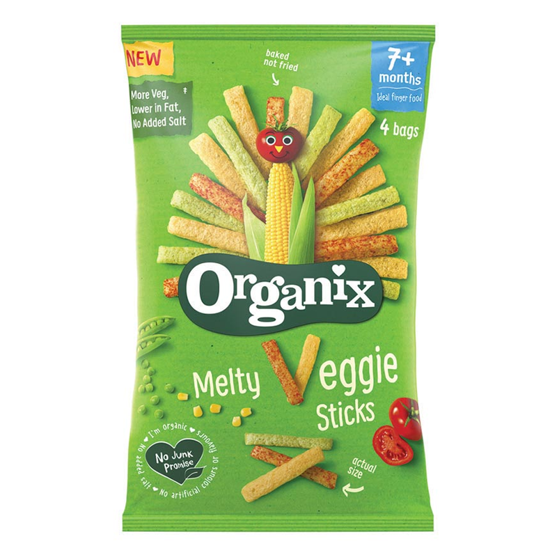 Zeleninové paličky (4x15g) - Organix