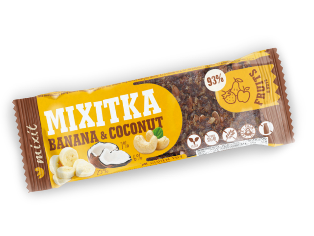 Banán Kokos Mixitka Bez Lepku - Mixit 