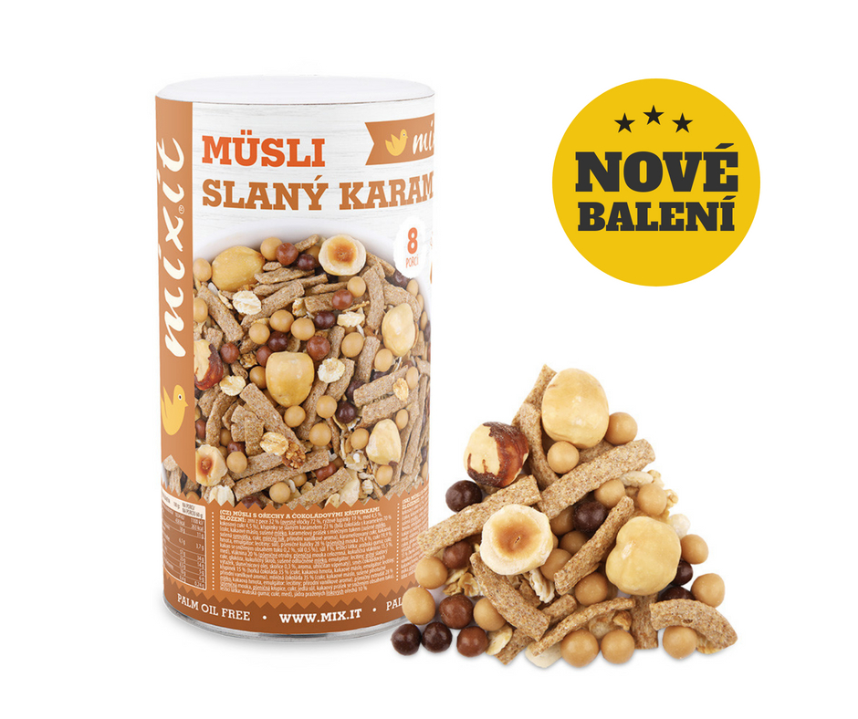 Pečené Müsli Slaný Karamel - Mixit  