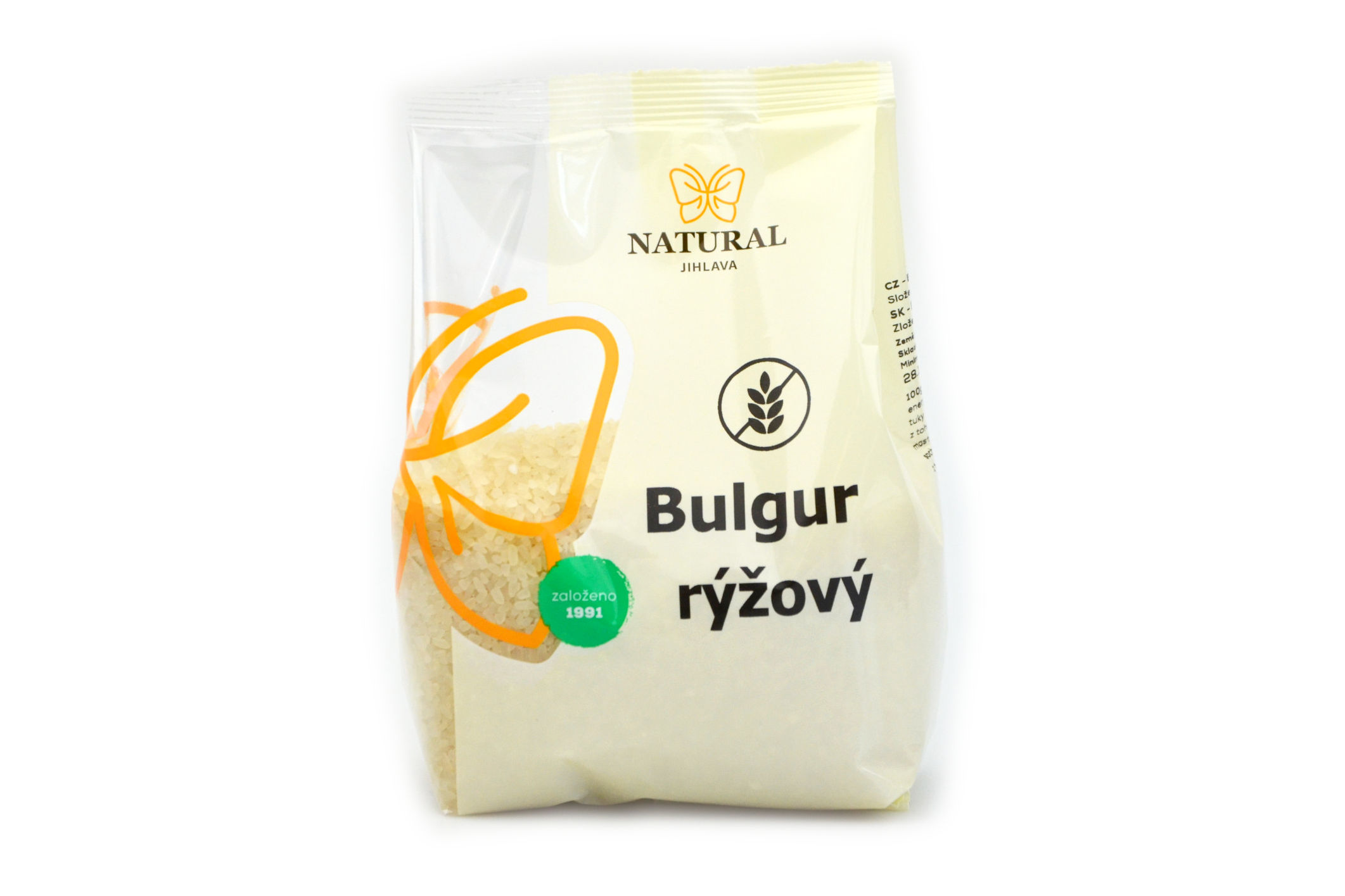 Bulgur ryžový bez lepku - Natural Jihlava