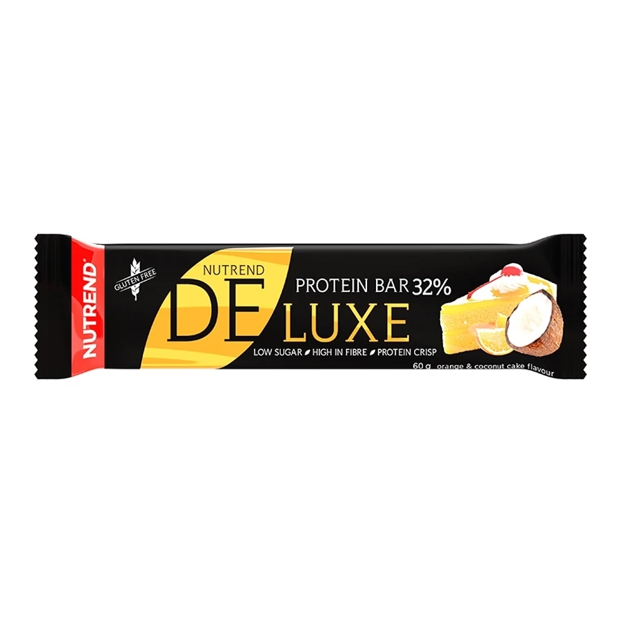 De Luxe Protein Bar Pomarančovo-Kokosový koláč - Nutrend