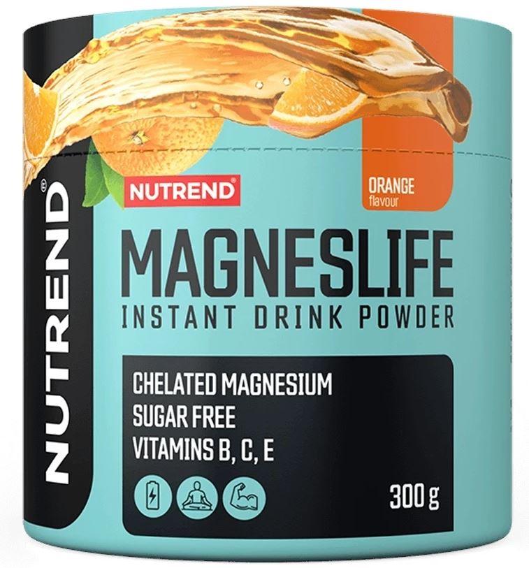 Magneslife Instantný Nápoj v Prášku Pomaranč - Nutrend