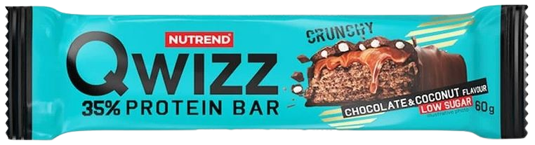 Qwizz Protein Bar Čokoláda s Kokosom - Nutrend