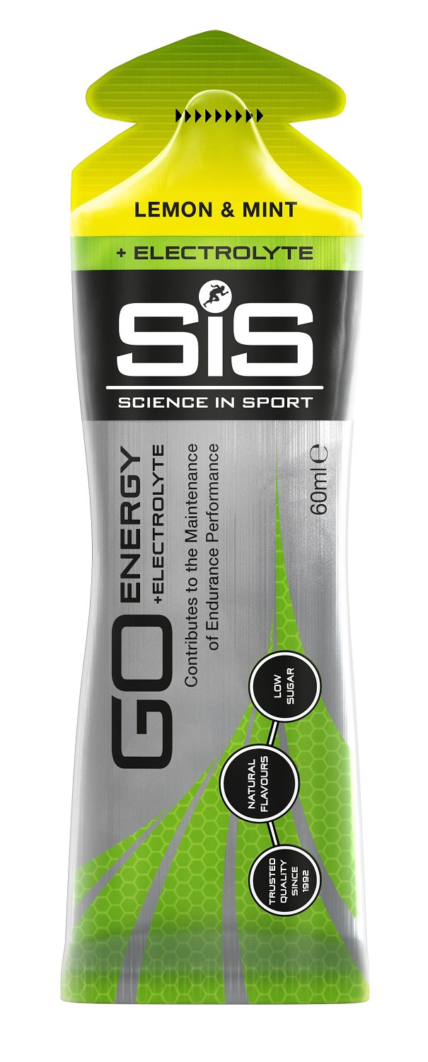 SiS Go Energy Elektrolyte Gél Citrón a Mäta 60 ml