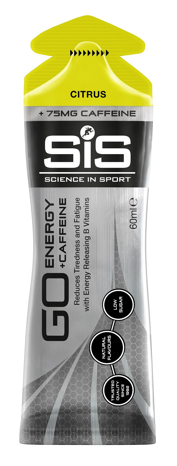 SiS Go Energy + Kofeín gél Citrus 60ml