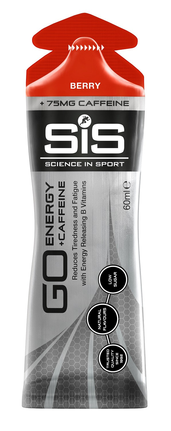 SiS Go Energy + Kofeín gél Lesné Plody 60ml